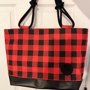 Buffalo Plaid Tote Bag